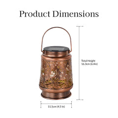 Ornate Solar Powered Lantern
