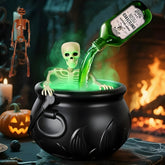 Enchanted LED Light Halloween Cauldron Mist Maker