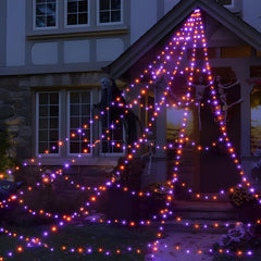 Spider Web Lights with Remote Control