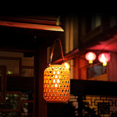 Woven Solar Powered Lantern