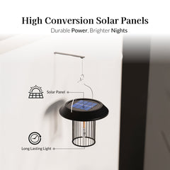 Radiant Cage Solar Powered Lantern