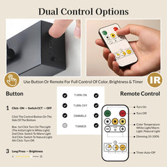 Sleek Wireless Charging Picture Light