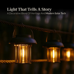 Radiant Cage Solar Powered Lantern