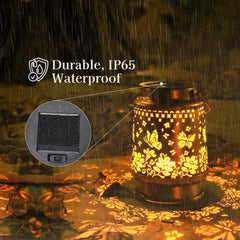 Ornate Solar Powered Lantern