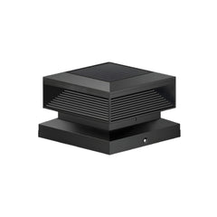 Angular Solar Powered Post Cap Light