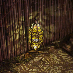 Ornate Solar Powered Pendant Light