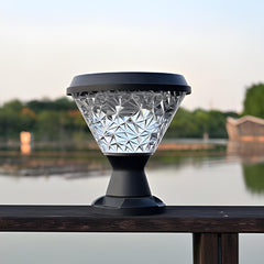 Facet Solar Powered Post Light