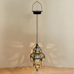 Ornate Solar Powered Pendant Light