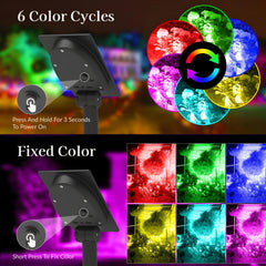 Spectrum Solar Powered Landscape Spotlight