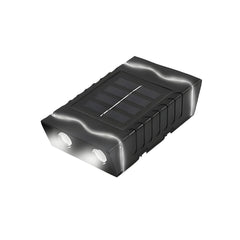 Waveform Solar Powered Wall Sconce