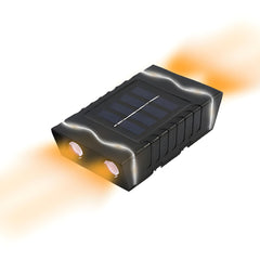 Waveform Solar Powered Wall Sconce