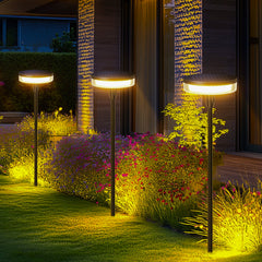 Cylinder Solar Powered Path Light