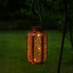 Filigree Solar Powered Solar Lantern