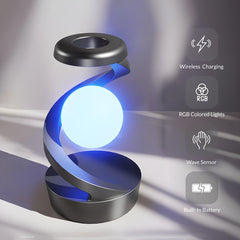 Spiral Wireless Charging Table Lamp
