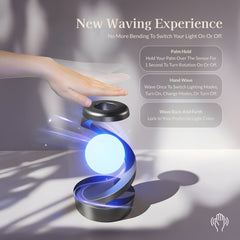 Spiral Wireless Charging Table Lamp