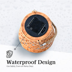 Woven Solar Charging Solar Lantern