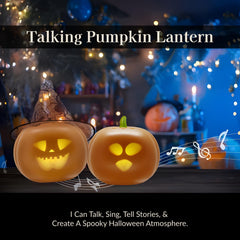 Animated LED Projection Halloween Pumpkin Lantern