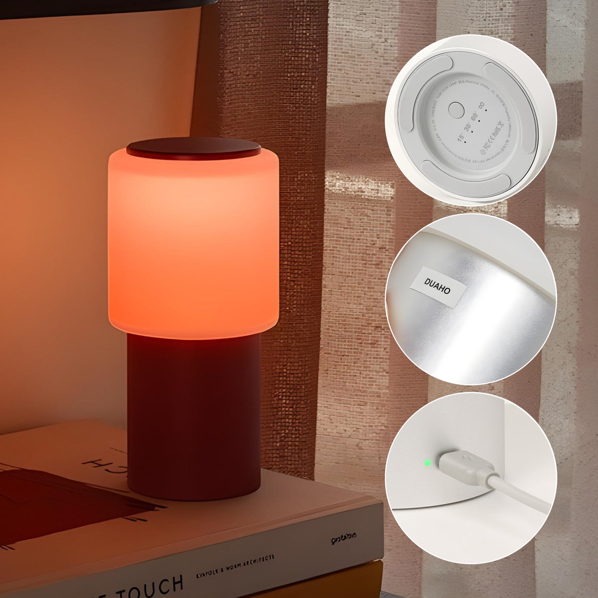 Cylinder Sunset Lighting Table Lamp