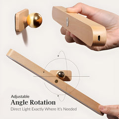 Brushed Touch Control Battery Operated Wall Sconce