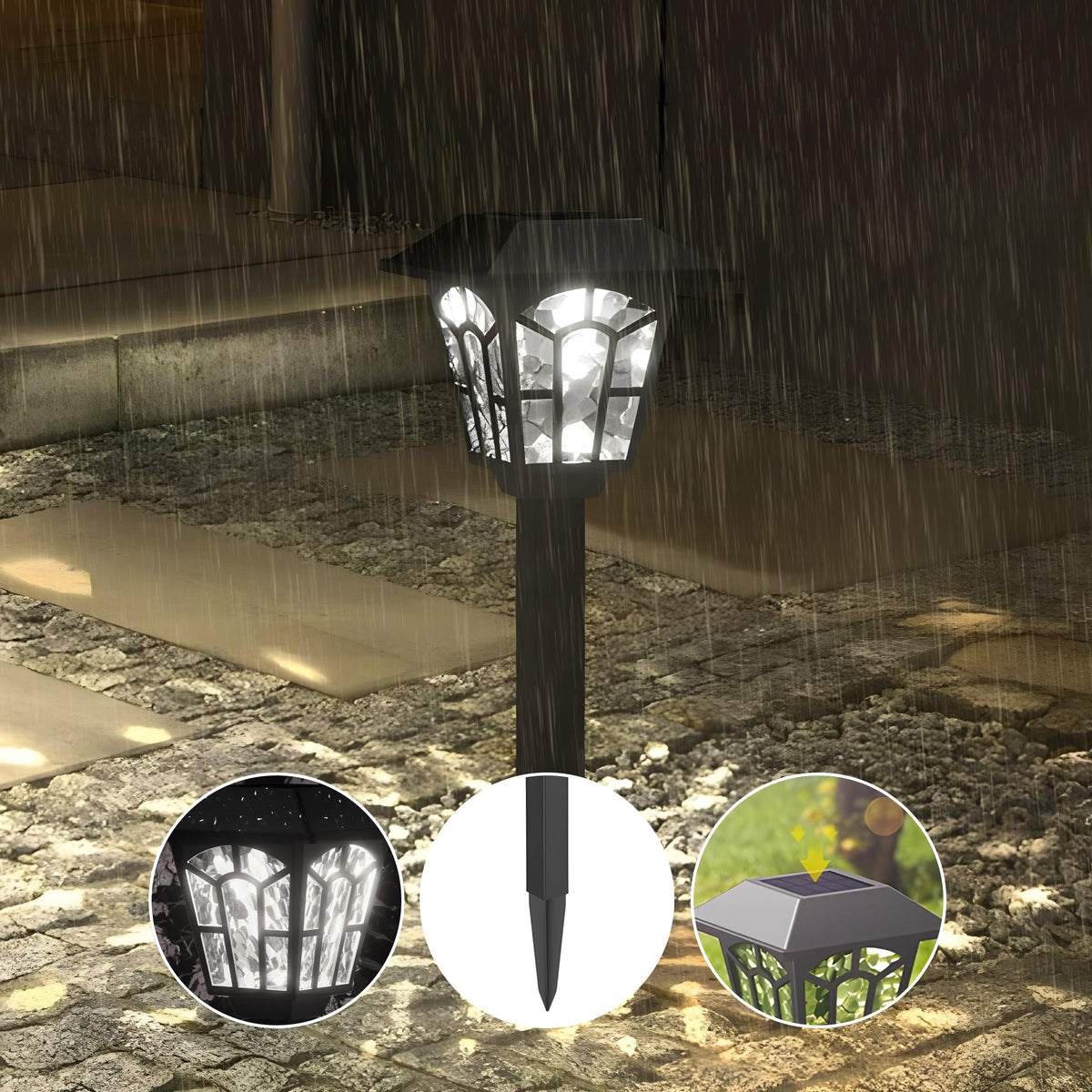 Lanternline Solar Powered Path Light