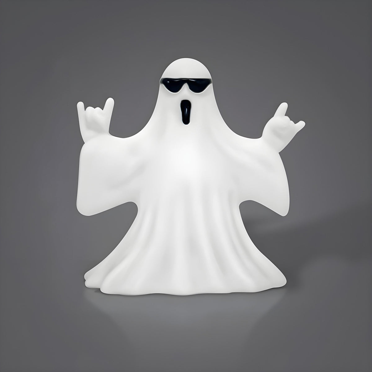 Sunglasses Ghost Figurine
