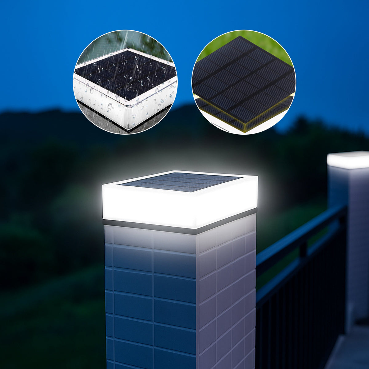 Prism Color Changing RGB Column Light